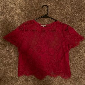 Lace Crop Top